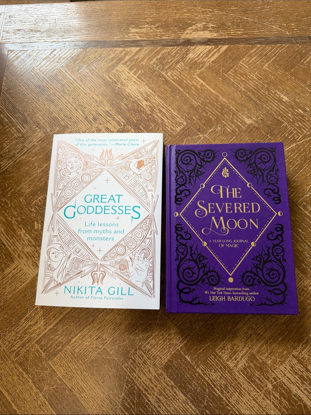 The Severed Moon Journal & Great Goddesses Book